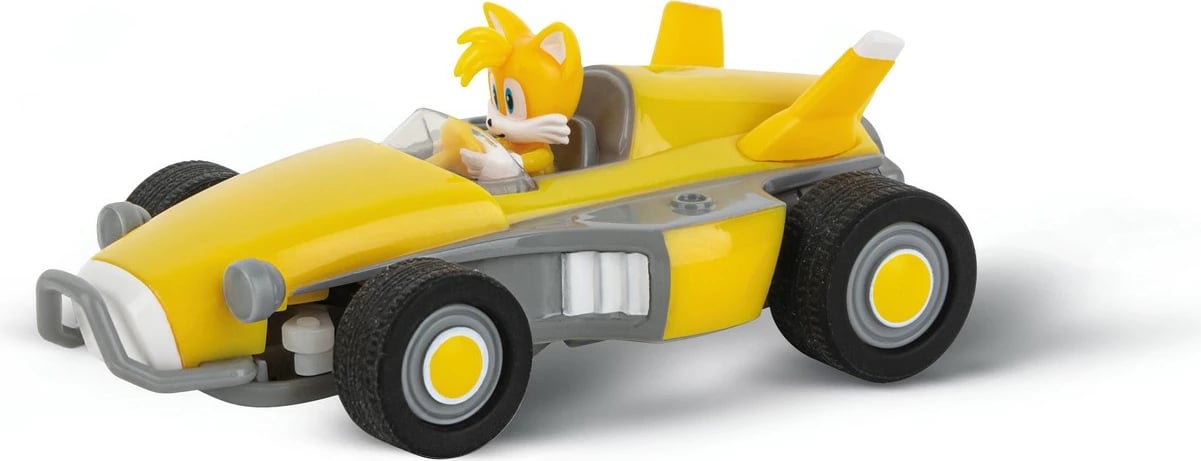 Veture lodër Carrera Mini Racer Team Sonic Racing Tails 1:43, e verdhë