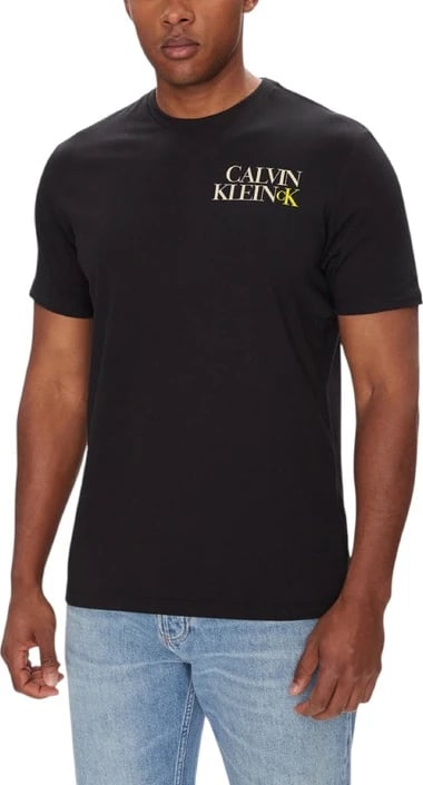 Maicë Calvin Klein Jeans për meshkuj, e zezë