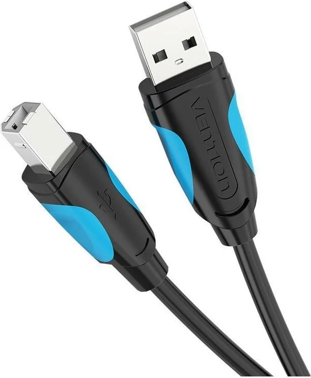 Kabëll Vention USB-A/USB-B, 10m, zi-kaltër