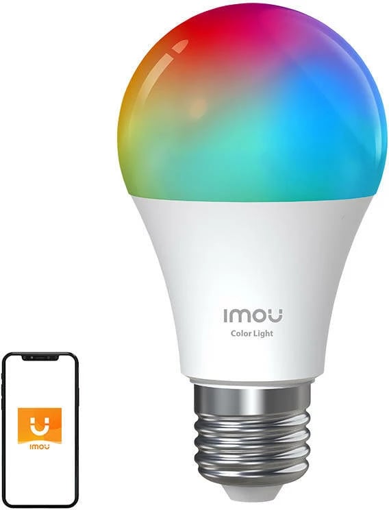 Llambë LED e mençur IMOU B5, E27, 806 lm, Wi-Fi, 16 milionë ngjyra