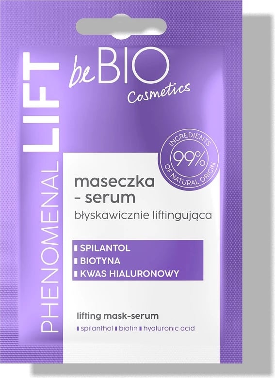 Maskë-serum lifting për femra BeBio Phenomenal Lift 10ml