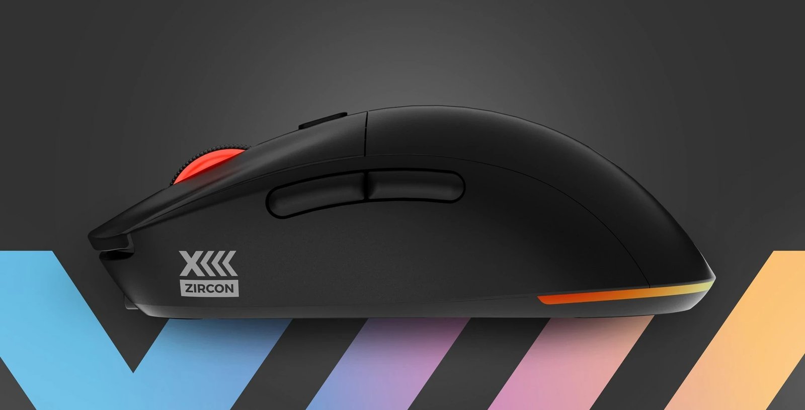 Maus GENESIS Zircon XIII, wireless + USB Type-C, 26000 DPI, i zi
