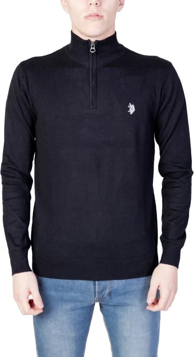 Xhemper U.S. Polo Assn. për meshkuj, i zi