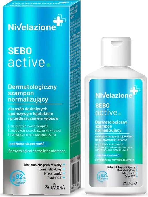 Shampon dermatologjik normalizues Farmona Nivelazione Sebo Active 100ml
