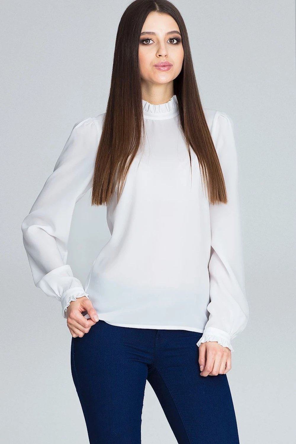Bluzë Figl model 116369, bezhë
