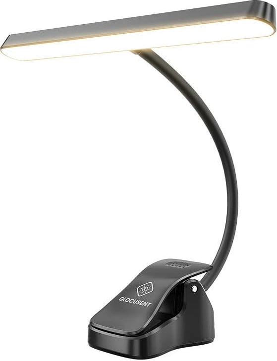 Llambë pa tela për nota muzikore Glocusent GLCSNTA1601, LED, USB-C, 4000mAh, e zezë