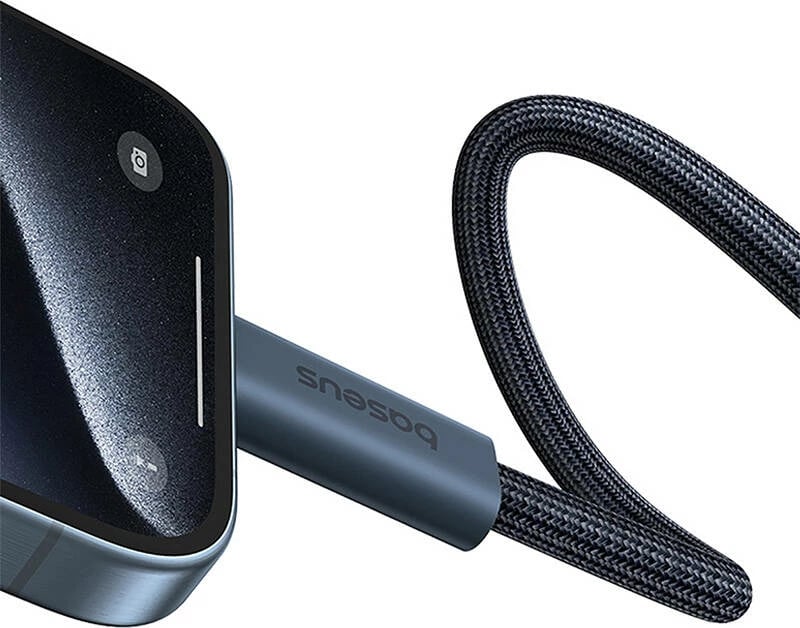 Kabllo USB-C në USB-C Baseus Flash 2, 1m, 240W, e zezë