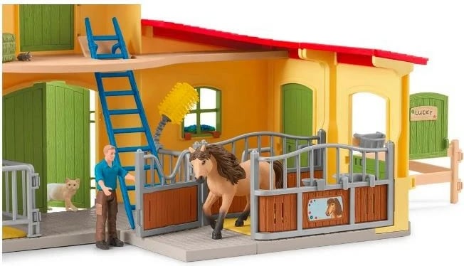 Set lodër Schleich Farm World, boksi me kalë islandez, 42609