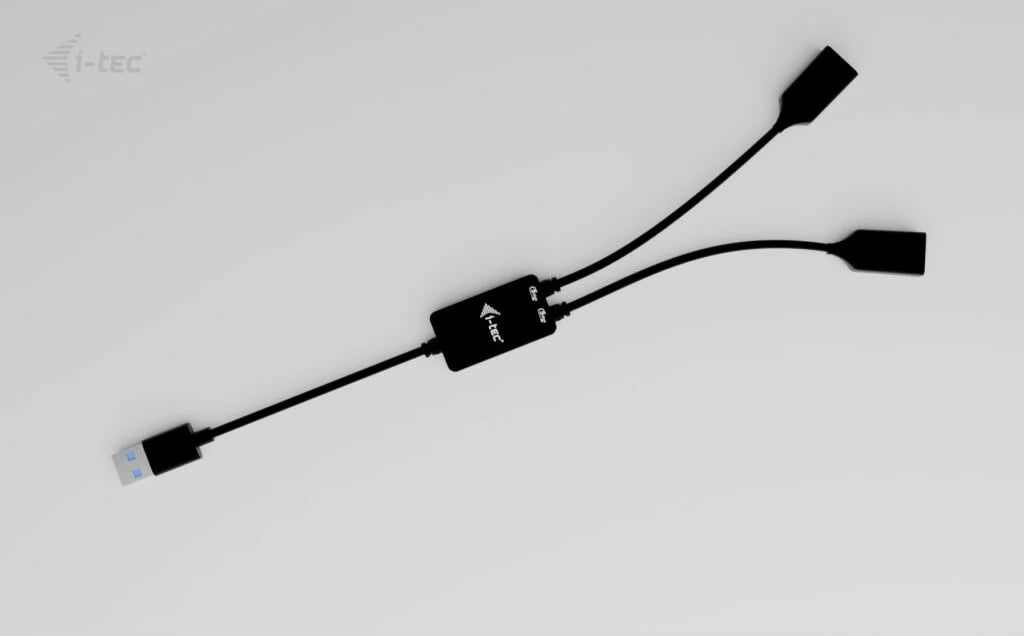 HUB USB I-Tec 2 porta 2x USB-A 3.2 Gen 1, zi