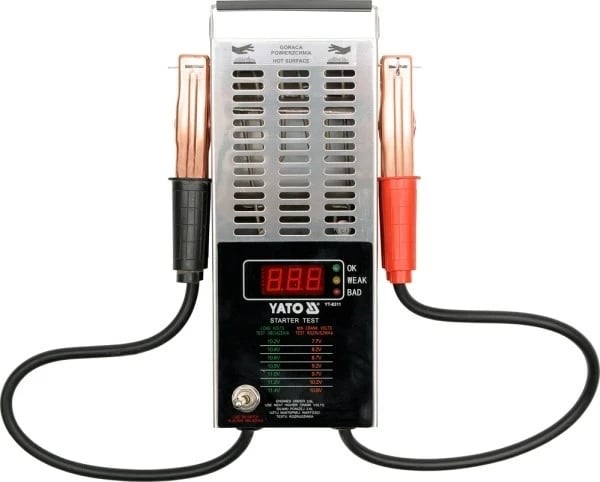 Testues baterie YATO YT-8311 me ekran LED, Argjend