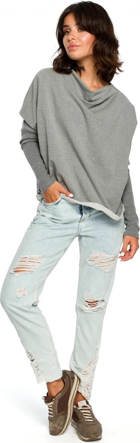 Bluzë për femra BeWear 124063, gri
