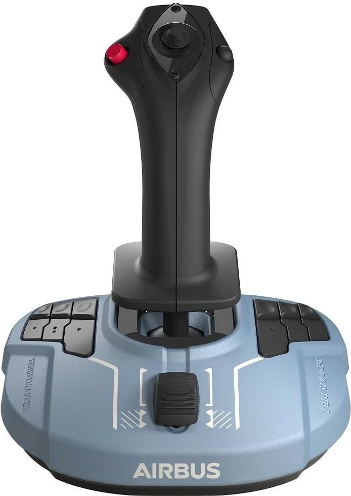 Joystick Thrustmaster TCA Sidestick AIRBUS Edition, PC, 17 butona, USB, zi/blu
