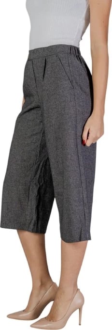 Pantalona Vero Moda për femra, të hirtë
