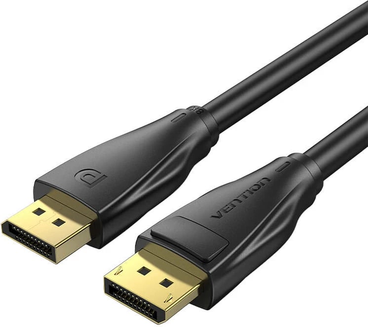 Kabllo DisplayPort Vention HCDBH 2m, 8K 60Hz/4K 120Hz, e zezë