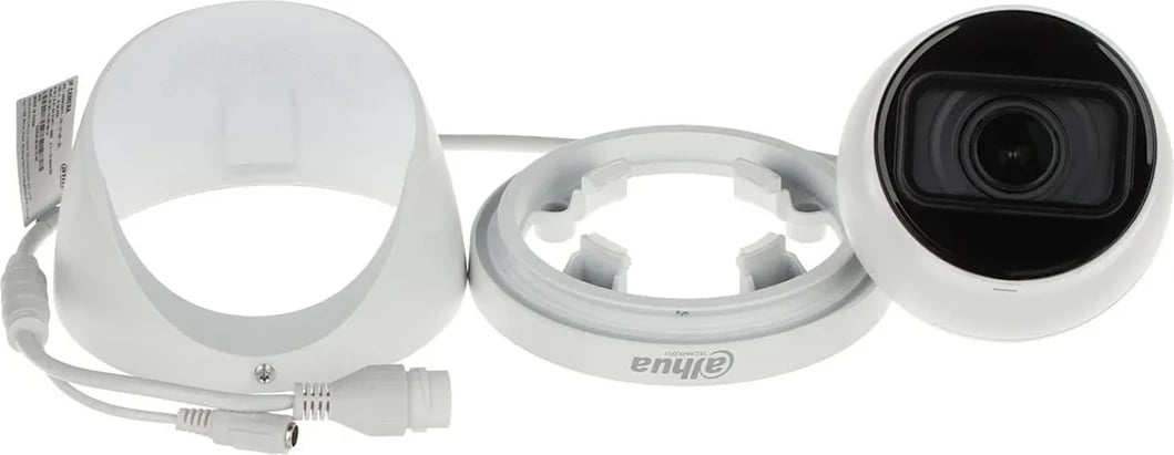 Kamerë sigurie IP Dahua IPC-HDW3241T-ZAS-27135, 2 MP, 2.8 mm, e bardhë