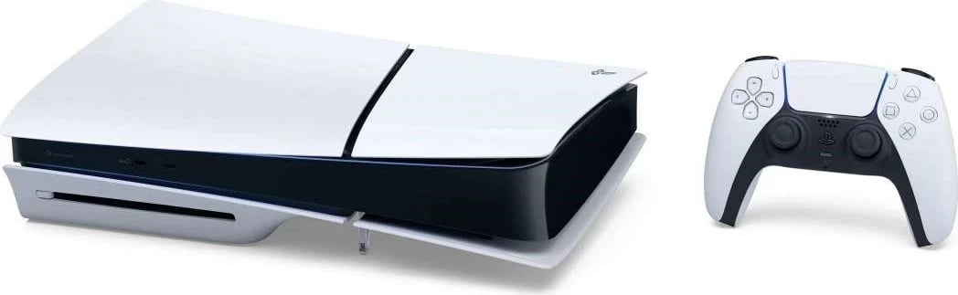 Konsolë lojërash Sony PlayStation 5 Slim 1TB me DualSense, Bardhë