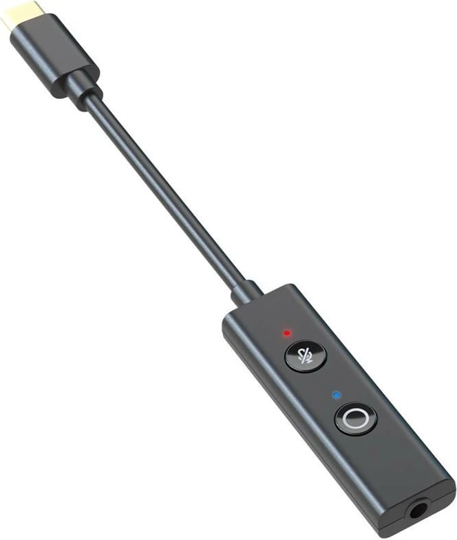 Kartë zanore e jashtme Creative Sound Blaster Play! 4, USB-C/USB-A, e zezë