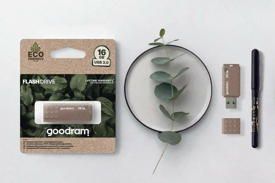 Pendrive GOODRAM UME3 Eco Friendly 32GB, Kafe