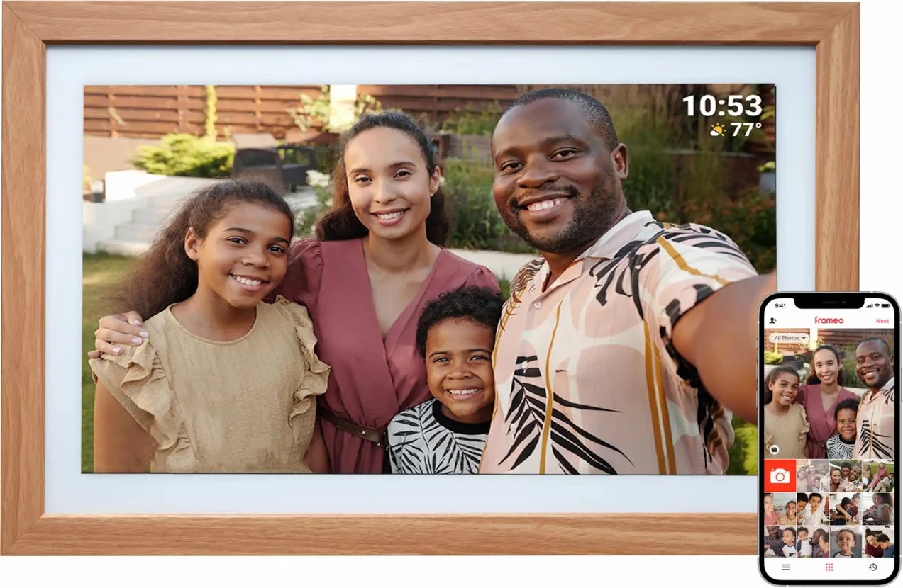 Kornizë digjitale Denver Frameo PFF-2162LW, 21.5", Full HD, 16 GB, kafe e çelët Kornizë digjitale Denver Frameo PFF-2162LW, 21.5", Full HD, 16 GB, kafe e çelët