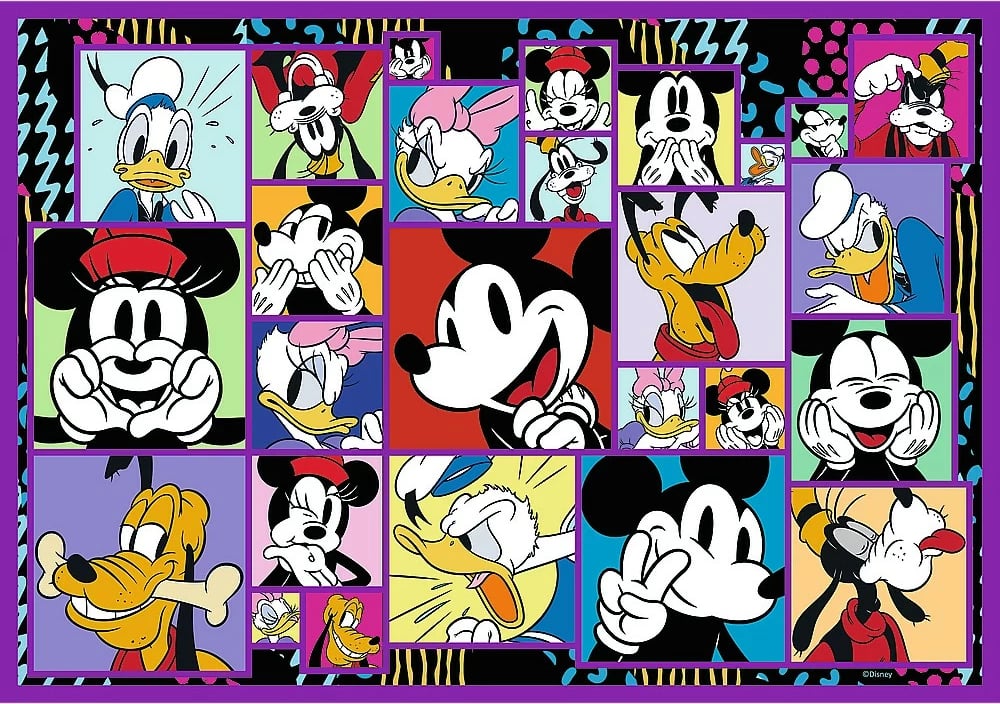 Puzzle për fëmijë Trefl Mickey Mouse & Friends 4x250 pjesë, karton Puzzle për fëmijë Trefl Mickey Mouse & Friends 4x250 pjesë, karton