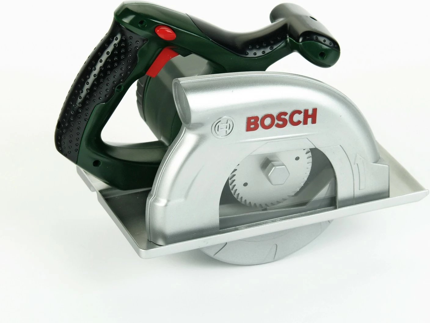 Lodër sharrë rrethore Bosch për fëmijë, Klein 8421, me zë dhe dritë, e zezë/e gjelbër/e kuqe/argjend