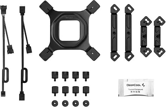 Ftohës ajri për procesor DeepCool AG620 BK ARGB V2, 12 cm, 2 ventilatorë, i zi