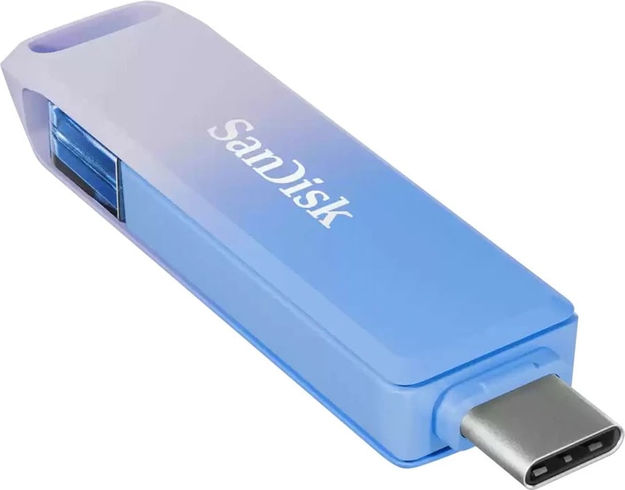 USB stick SanDisk Creator 128GB, Lightning/USB-C, kaltër