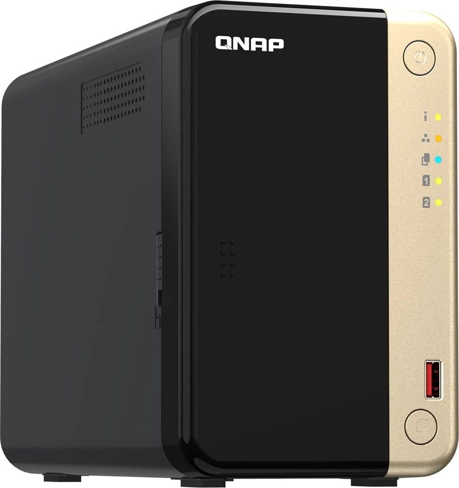 NAS QNAP TS-264, Intel Celeron N5095, 8 GB RAM, Tower, Zezë/Ari