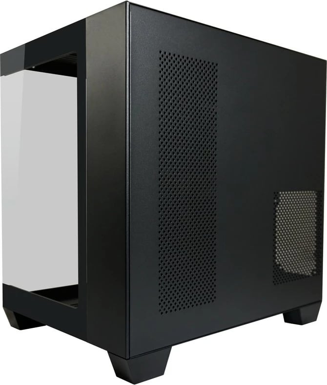 Kasë LC-Power 809B Dark Storm_X, Midi Tower, ATX, RGB, e zezë