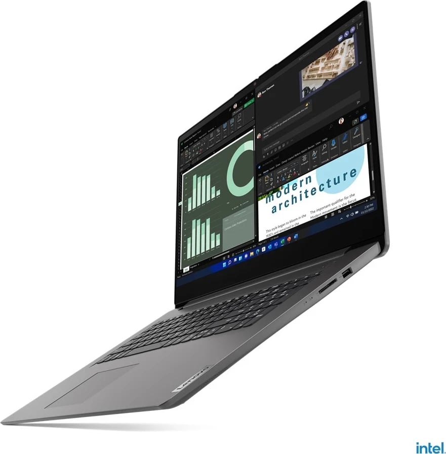 Laptop Lenovo V V17, 17.3", Intel Core i7, 16 GB RAM, 512 GB SSD, Intel Iris Xe Graphics, i zi 