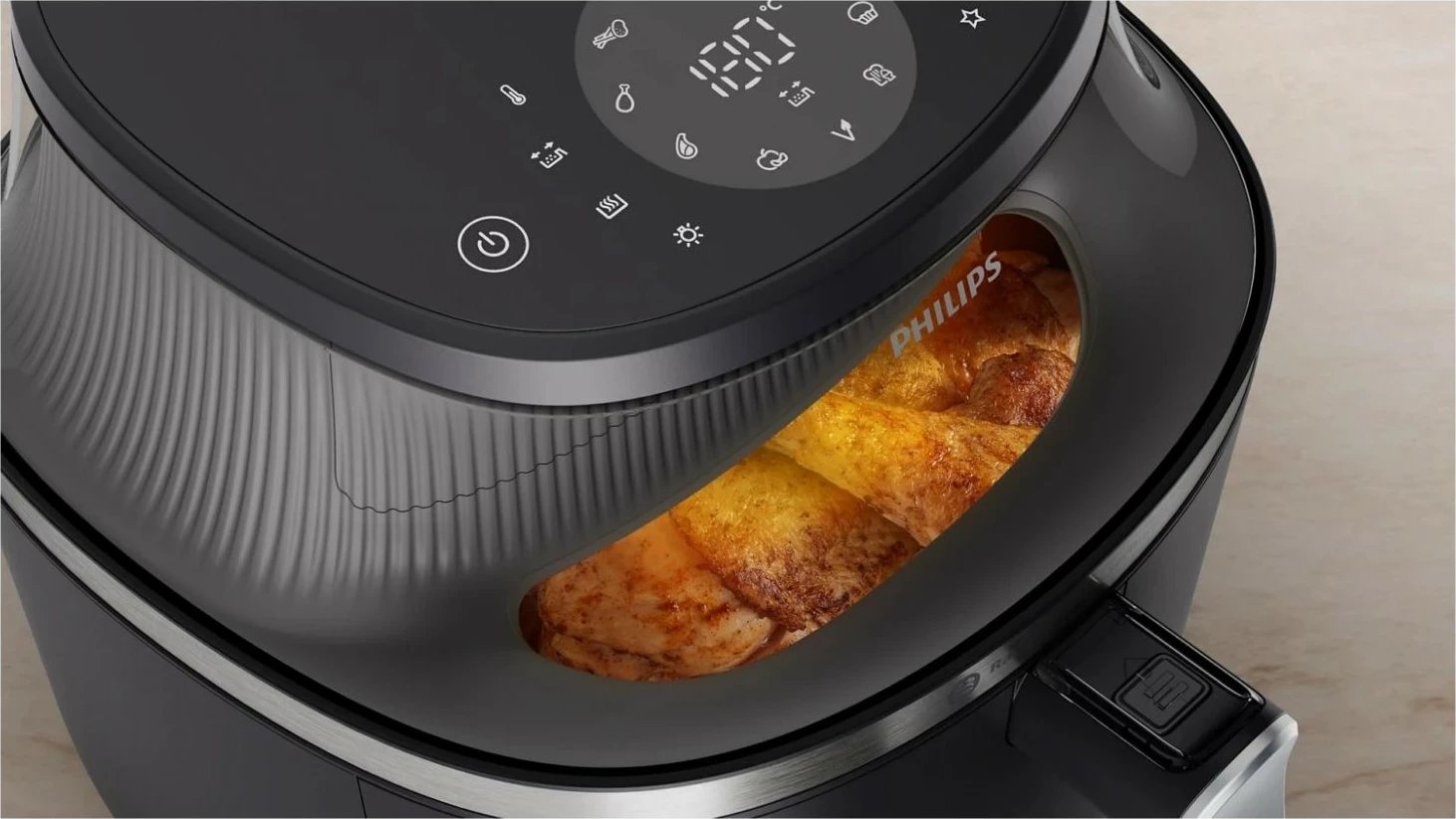 Frytkownicë Philips Ovi XL 3000 NA332/00, 6.2 l, e zezë/ari