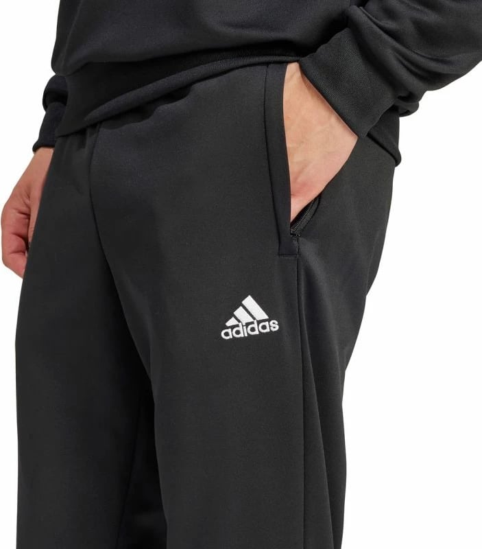 Trenerka me kapuç për meshkuj adidas, e zezë