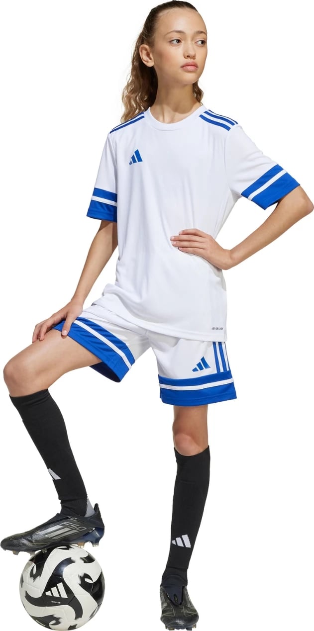 Maicë për fëmijë adidas, e bardhë