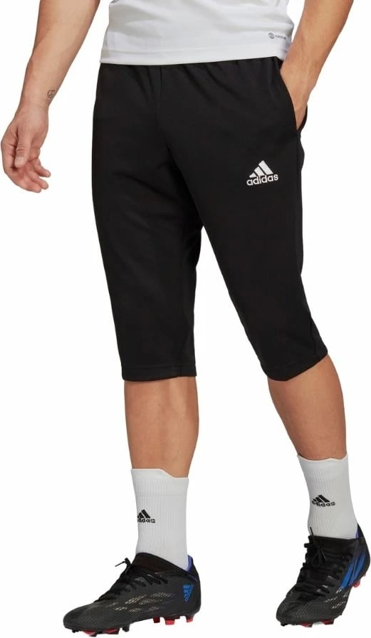 Pantallona sportive 3/4 për meshkuj adidas, të zeza