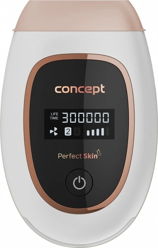 Depilator IPL Concept IL3020 Perfect Skin, 2 koka, i bardhë/ari/rozë