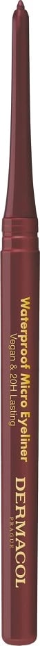 Laps për sy për femra Dermacol Waterproof Micro Eyeliner 02 Brown, 0.35g