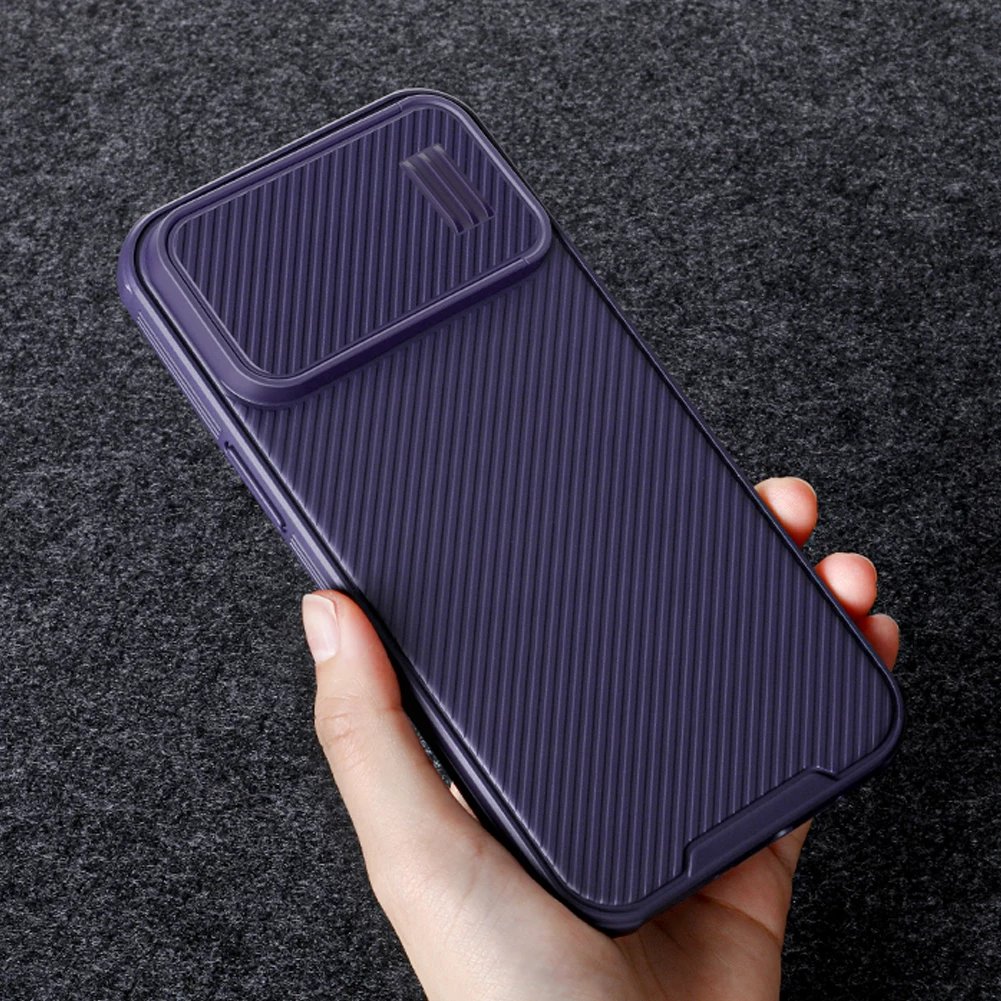 Mbështjellës Nillkin CamShield S Case për iPhone 14 Pro Max, me mbrojtëse kamere, Gjelbër