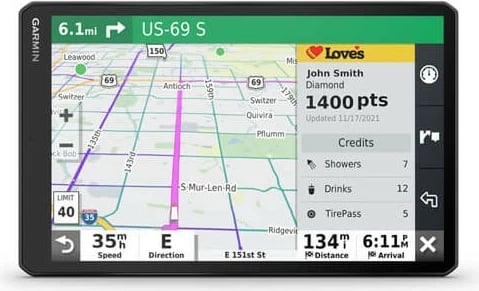Navigacion Garmin DEZL LGV1010, 10.1", 32GB, i zi