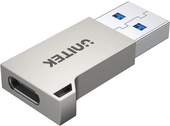 Përshtatës Unitek A1034NI USB-A në USB-C, hiri