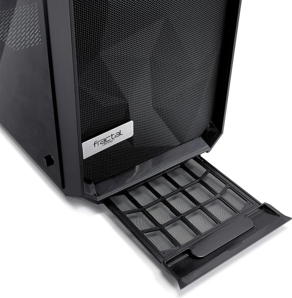Kasë Fractal Design Meshify C, Midi Tower, ATX, ITX, micro ATX, E zezë Kasë Fractal Design Meshify C, Midi Tower, ATX, ITX, micro ATX, E zezë