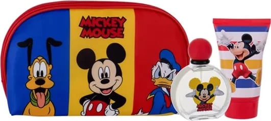 Set Eau de Toilette për fëmijë Disney Mickey Mouse 3 copë, 50ml