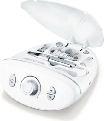Set manikyr/pedikyr Beurer MP 100, 10 koka, i bardhë