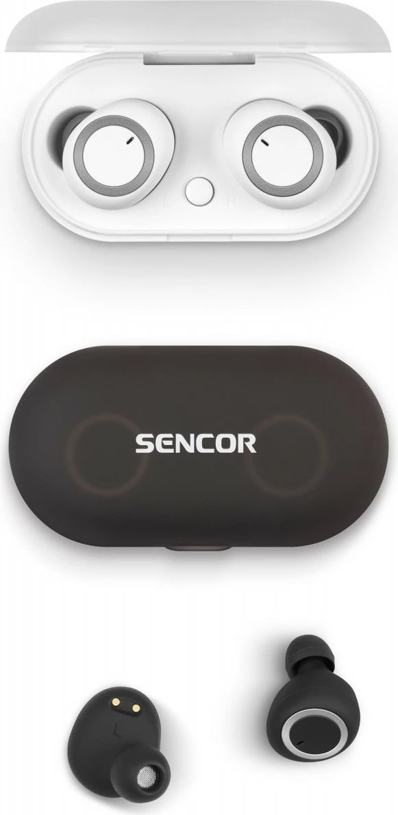 Kufje wireless Sencor SEP 510BT BK TWS, in-ear, Bluetooth, të zeza