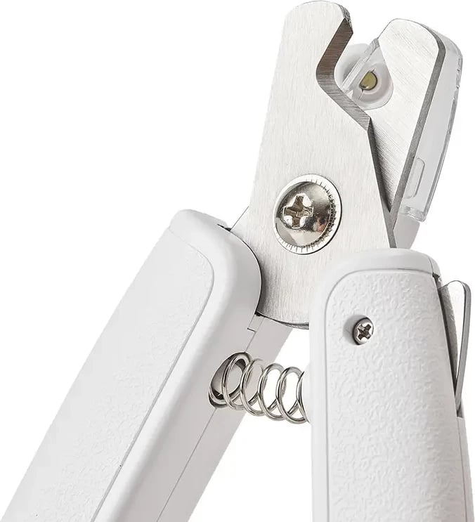 Prerëse thonjsh Petkit LED për mace dhe qen, e bardhë