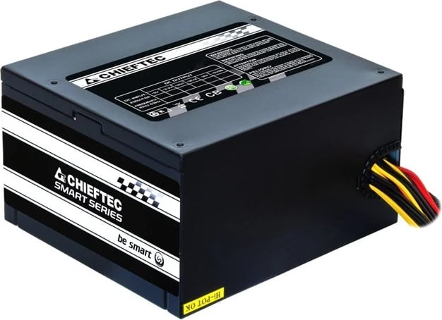Pajisje ushqyese Chieftec GPS-500A8, 500 W, 20+4 pin ATX, e zezë