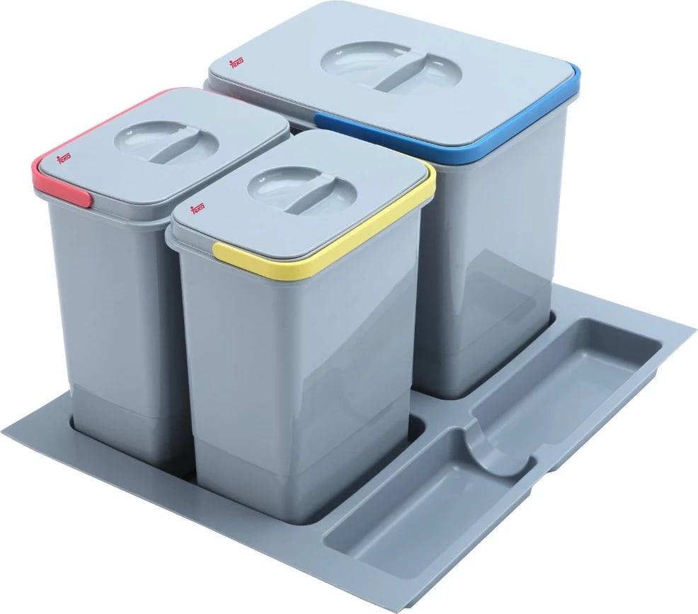 Set koshash TEKA ECO EASY 60, 22L, 3 copë, Gri