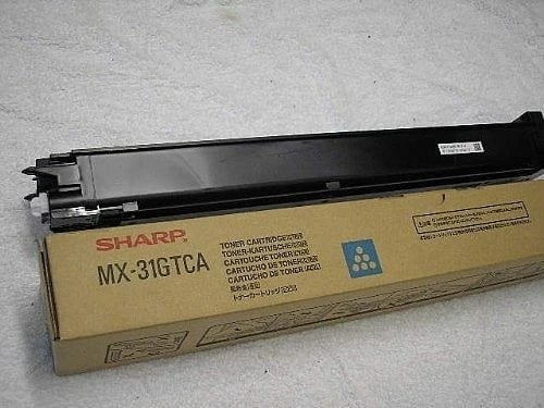 Toner SHARP MX-31GTCA, Origjinal, Cyan