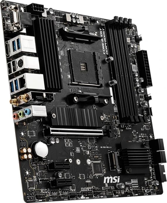 Pllakë amë MSI B550M PRO-VDH WIFI, Socket AM4, micro ATX