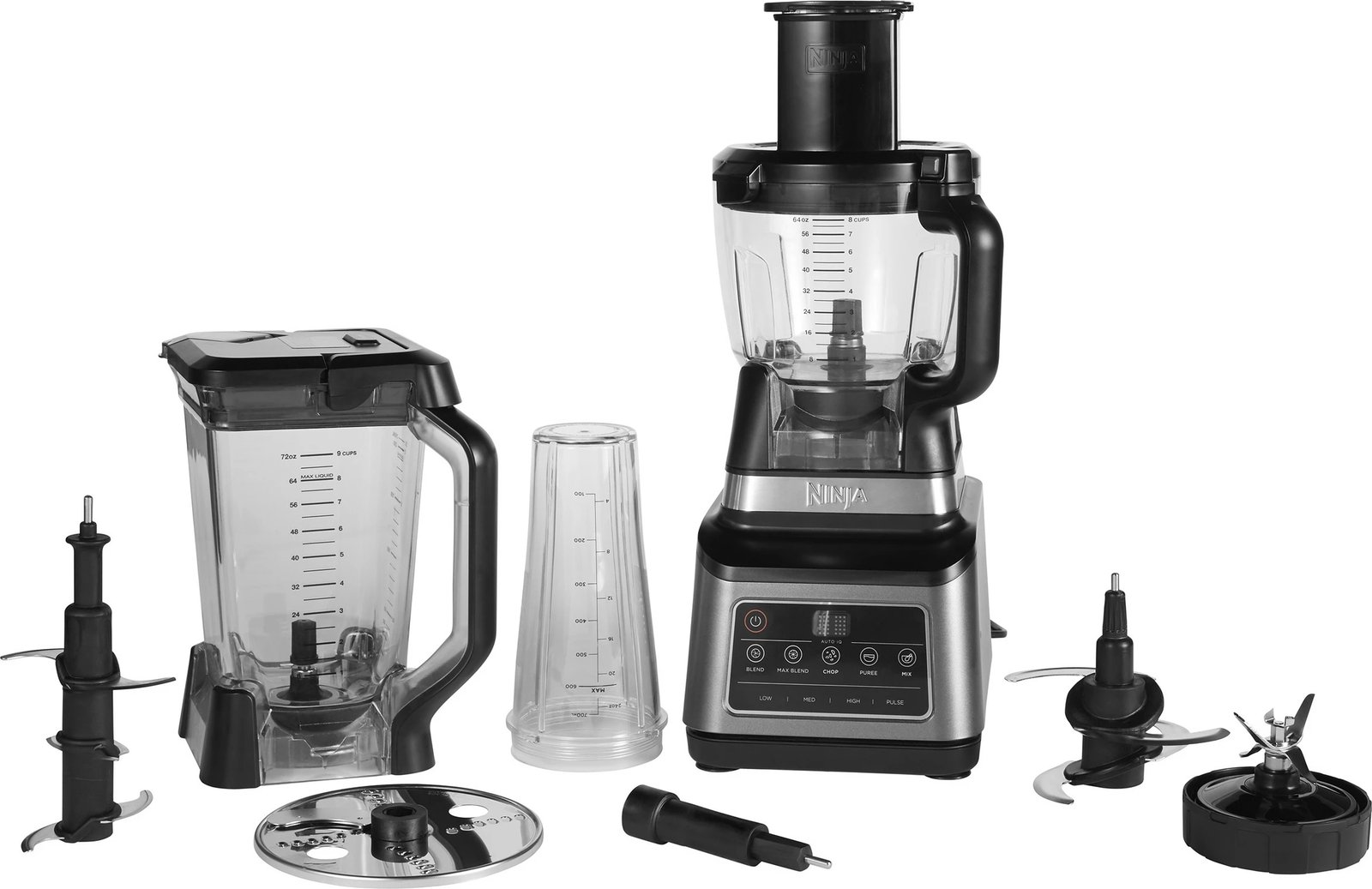 Blender Ninja BN800, 2.1 L, 21000 RPM, 1200 W, Ngjyrë e zezë, argjend