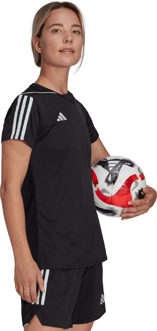 Maicë për femra adidas, e zezë